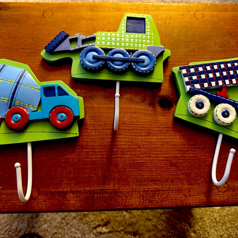Wood Trucks wall hangings